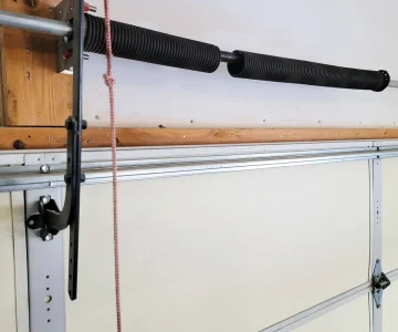 Garage door torsion spring replacement in Utah by Beacon Garage Doors for fast same-day repair service